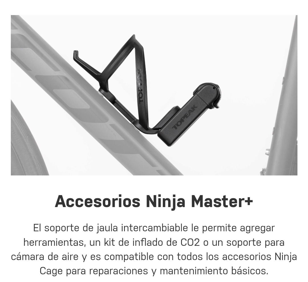 Porta ánfora Topeak ninja Master +z