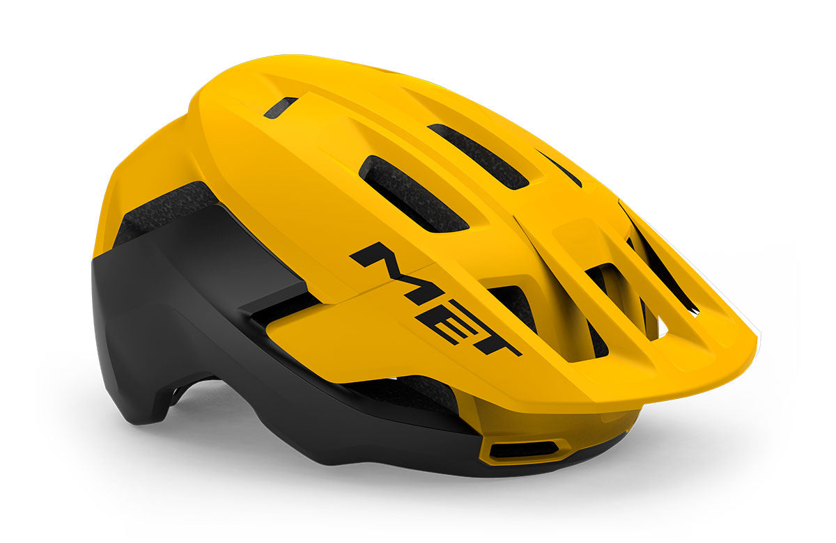 Casco MET TERRAE MIPS amarillo / negro