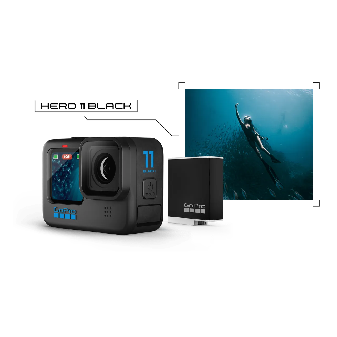 Cámara GOPRO hero 11 negra bundle