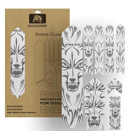 Kit de Protectores de cuadro Enlee autoadherible bici