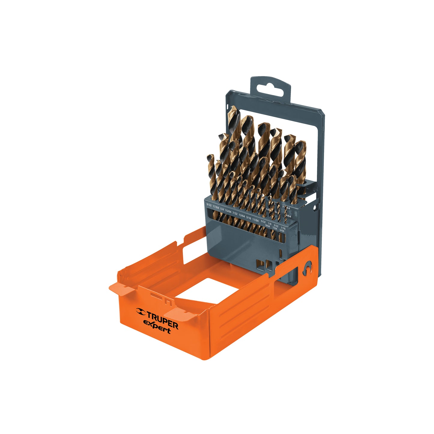 TRUPER Juego de 29 brocas HSS para metal en estuche EXPERT