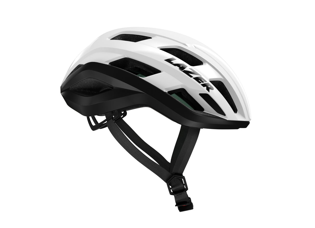 Casco Lazer Road strada kc blanco con negro