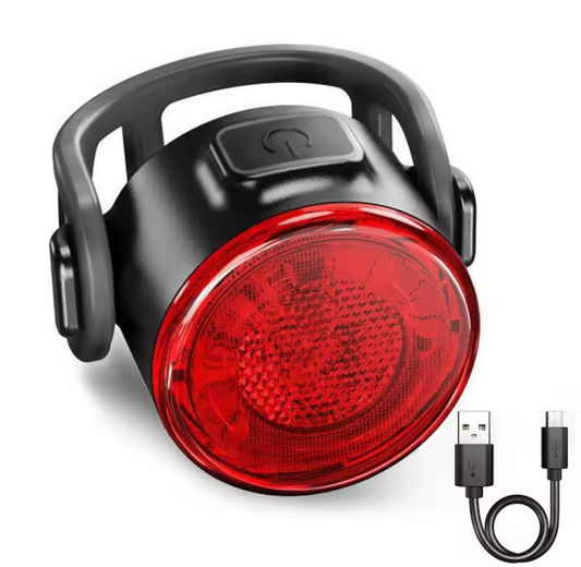 Luz trasera recargable tw redonda