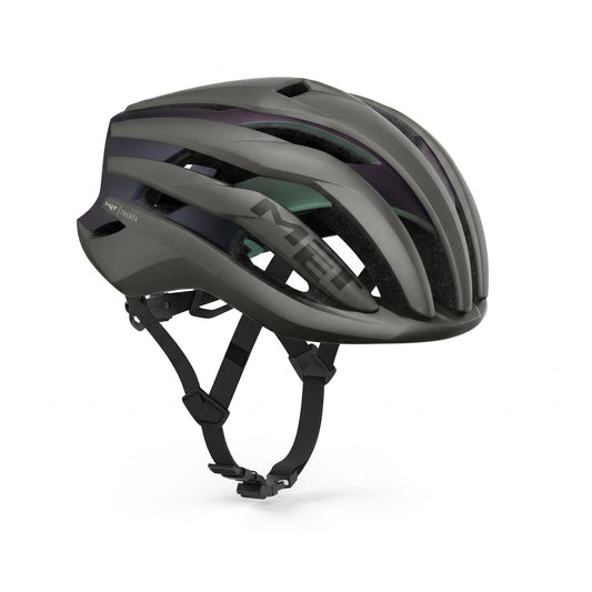Casco MET trenta MIPS gris con tornasol