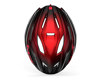 Casco MET trenta MIPS rojo metálico con negro