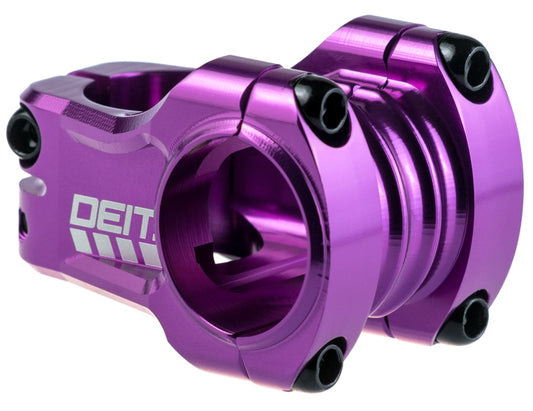 Potencia / poste de manubrio aluminio Deity copperhead  morado