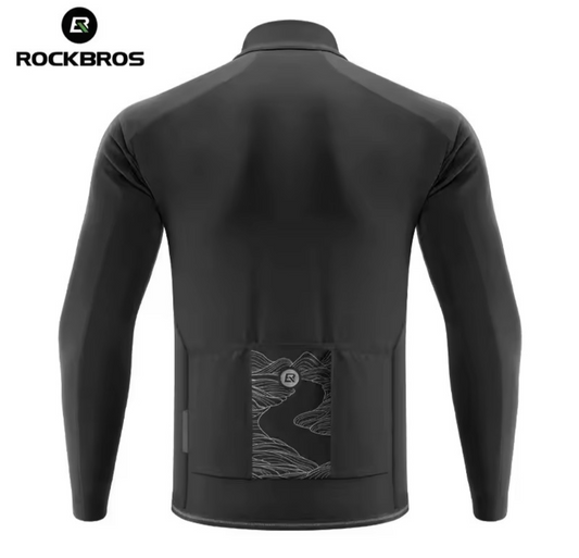 Jersey tipo rompevientos deportivo marca RockBros