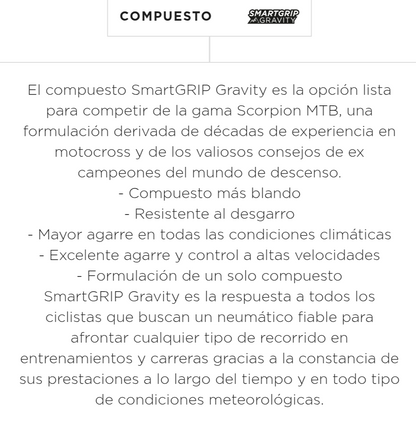 Llanta TR Pirelli scorpion E-MTB R hyperwall 29x2.60