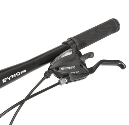Bicicleta R 29 doble suspension de aluminio / acero 3 x 7 negro - naranja ASM - 061 Ryno