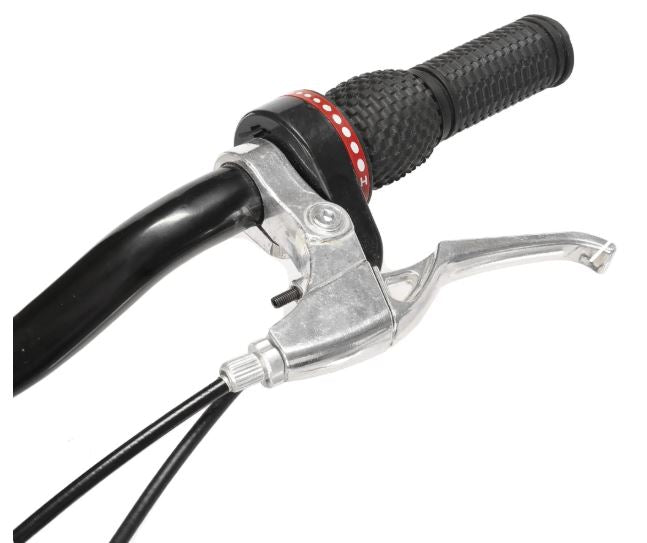 Bicicleta R 20 doble suspension salmón 3x6  velocidades Ryno