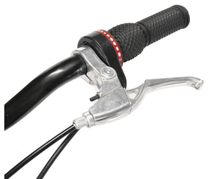 Bicicleta R 20 doble suspension salmón 3x6  velocidades Ryno