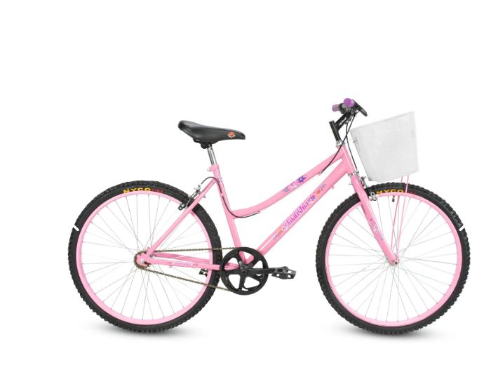 Bicicleta R 26  rosa Ryno