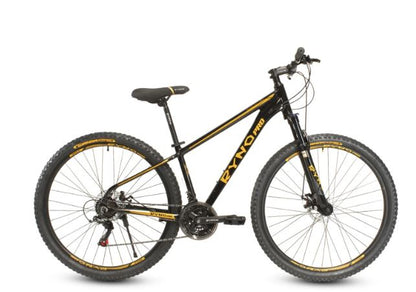 Bicicleta R 29 de aluminio  3 x 7 negro - dorado ASM - 22 Ryno