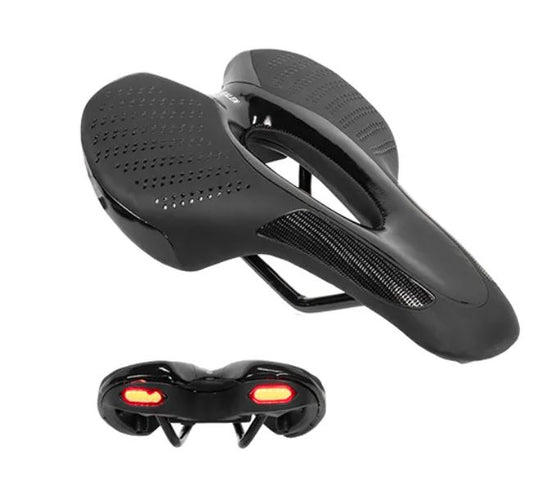 Asiento con luz recargable anti prostático