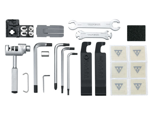 Kit de supervivencia en Multiherramienta Topeak