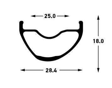 Rin trasero  Crest MK4 STAN'S M-PULSE 32H r29