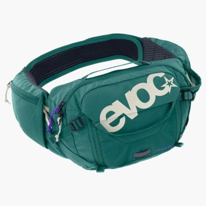 Cangurera EVOC Hip Pack Pro 3 + bolsa de hidratacion 1.5LT Bottle green