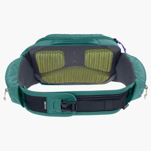 Cangurera EVOC Hip Pack Pro 3 + bolsa de hidratacion 1.5LT Bottle green